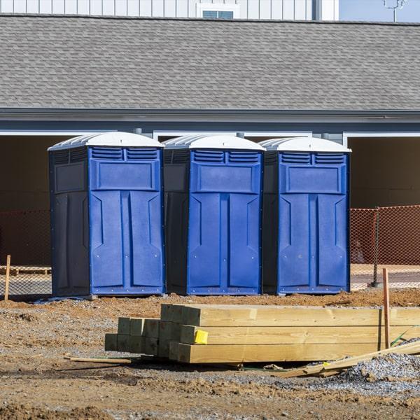 Heavy-duty construction site porta potty in Pullman, Washington
